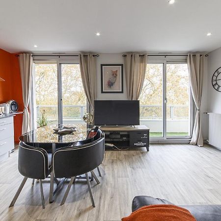 Chic Appartement Vue Sur Parc Au Calme Angers Exteriör bild