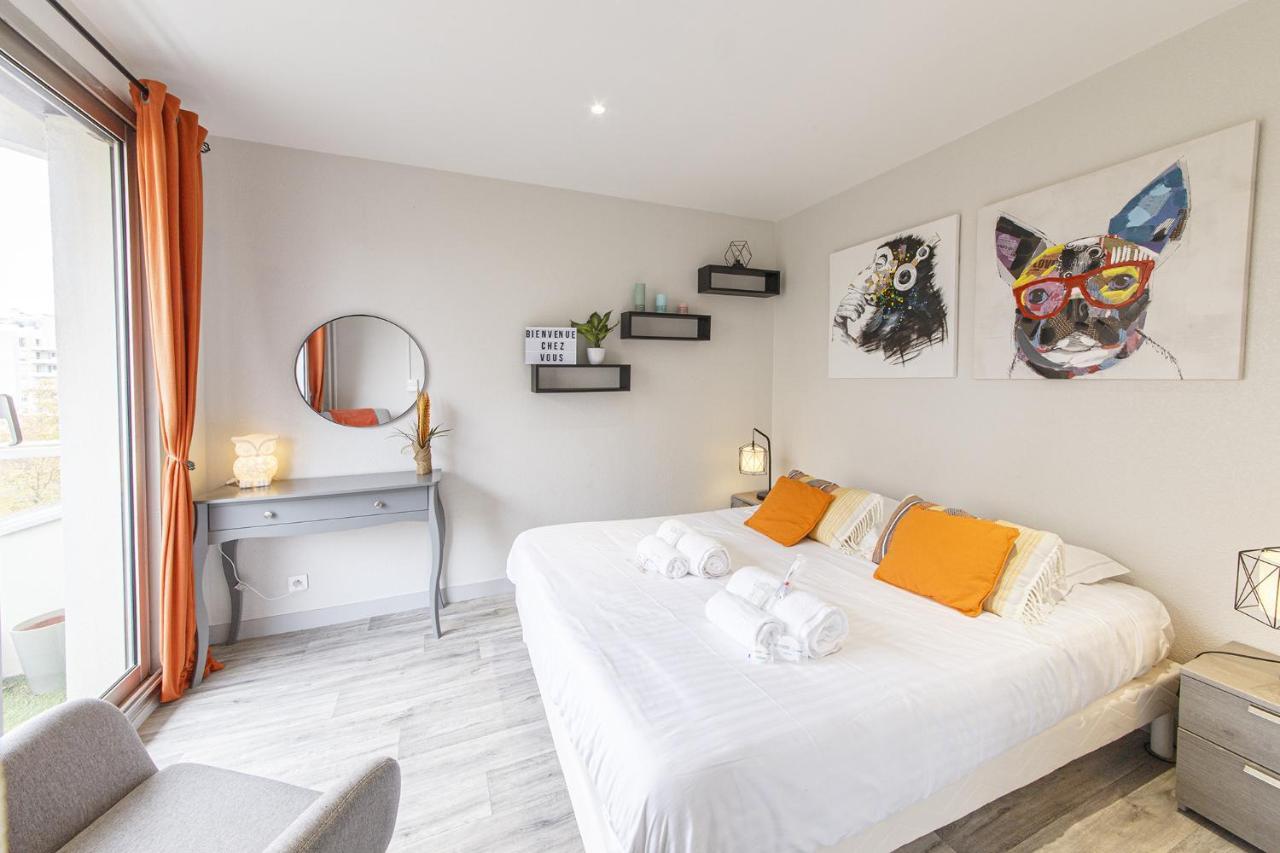 Chic Appartement Vue Sur Parc Au Calme Angers Exteriör bild